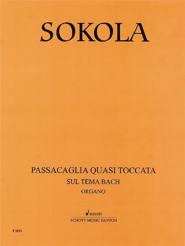 Passacaglia quasi Toccata Sul Tema Bach